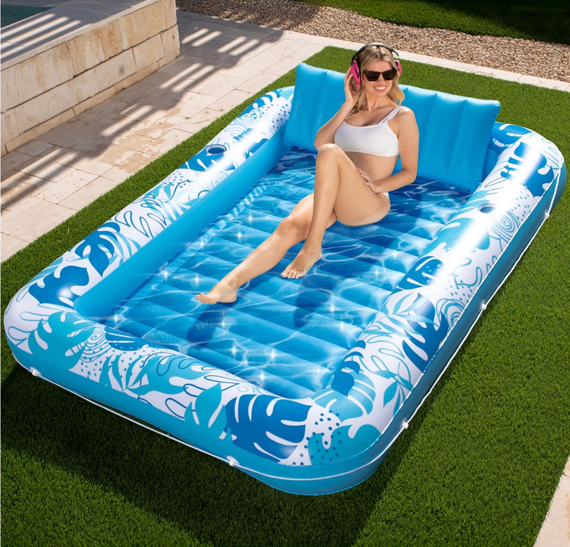 Inflatable Pool Lounger Floatie