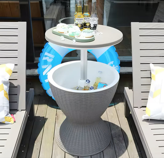 Outdoor Cooler Table